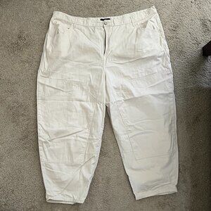 Able cargo utility pants barrel jean